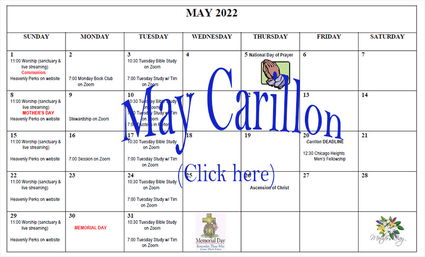 The Carillon | May 2022 Newsletter